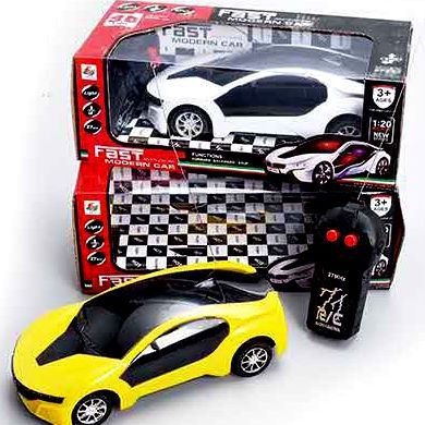 Remote Controlled Fast Modern Cars 3D Light for Kids