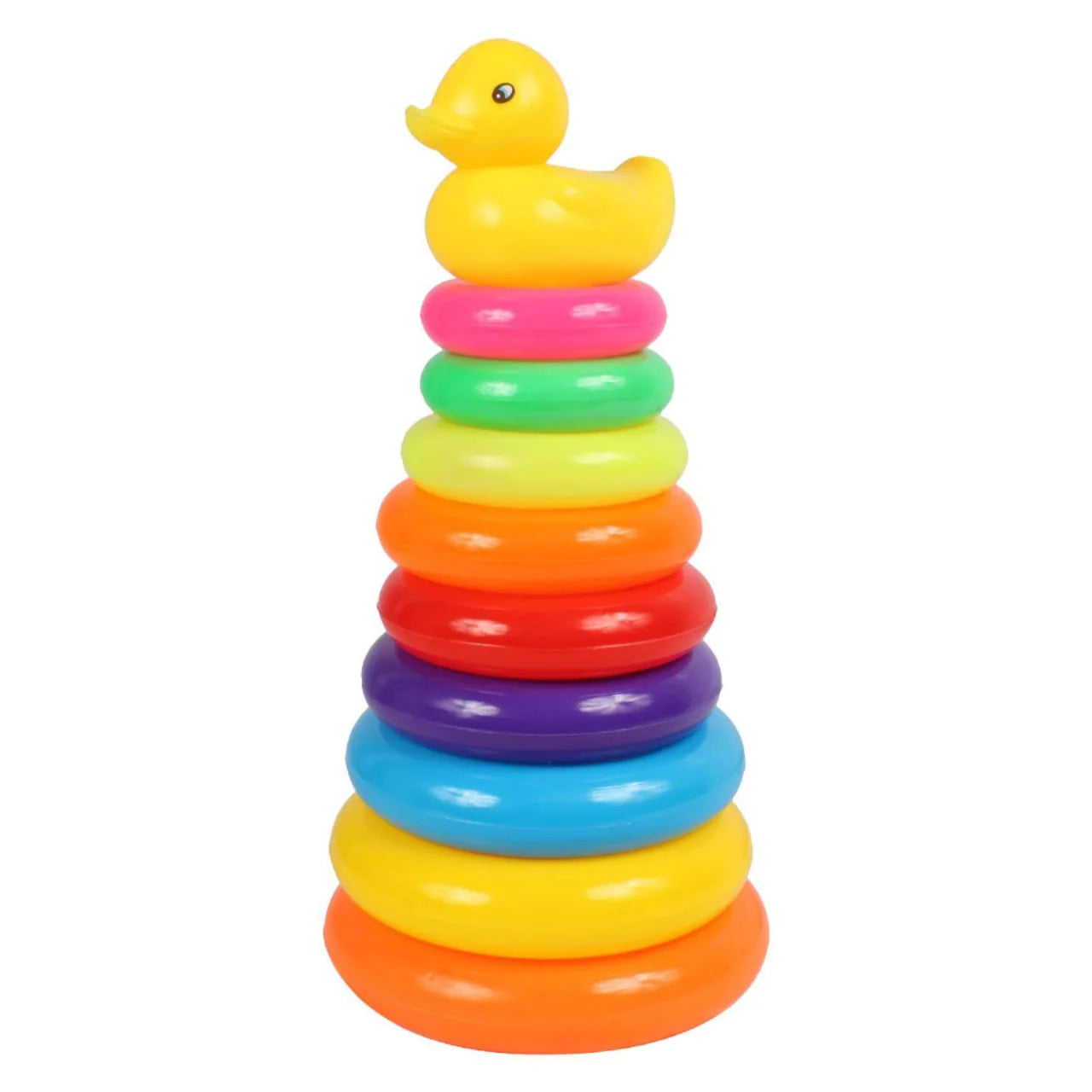 Kids Ring Pile Up Toys | Ring Toss Game For Kids | Special Ring Tower Game With Duck Head For Kids