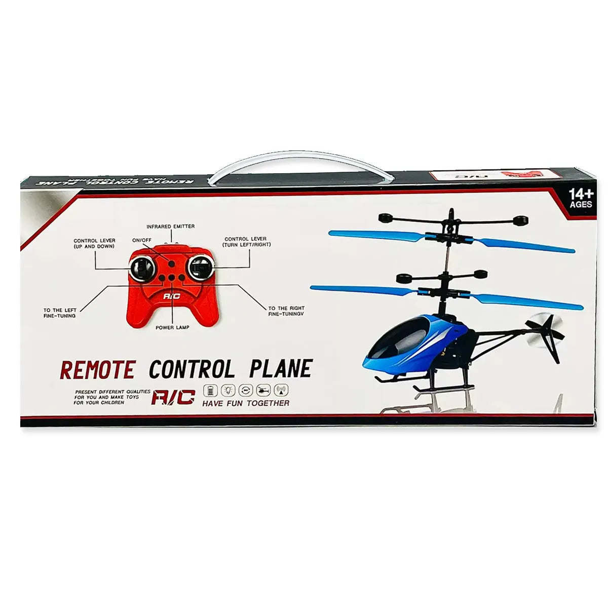 Rc Helicopter JQ-1122 Up - Down / Left - Right - Remote Control Flying Plane 360 Rotatable