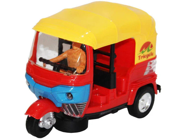 Beautiful Electric Tricycle Toy with Lights & Music - Working on 3 AA Cells - Baby Toys for Birthday Gift