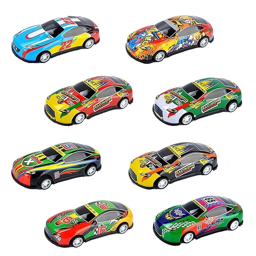 6 Pcs Metal Cars set