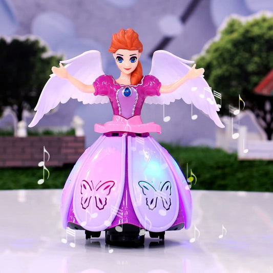 Angel Toy Angel Girl / 360 Rotating Musical Dancing Doll/Doll with Lights and Music - Angel Girl / 360