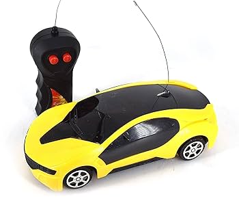 Remote Controlled Fast Modern Cars 3D Light for Kids