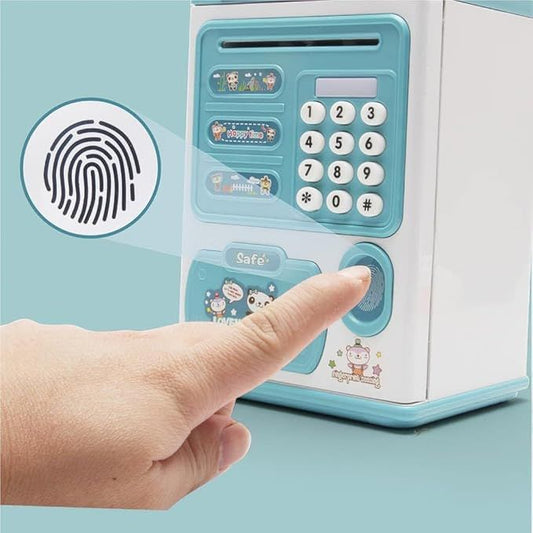 Blingbin Upgraded ATM Piggy Bank For Kids, ATM Bank Machine For Real Money