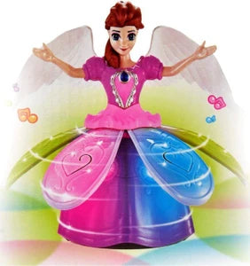 Angel Toy Angel Girl / 360 Rotating Musical Dancing Doll/Doll with Lights and Music - Angel Girl / 360